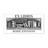 EX libris exlibris Book Book Book bookplate biblio Rubberstempel (Afrduk)