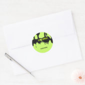 Ex Libris - Flowers (Bells) Ronde Sticker (Envelop)