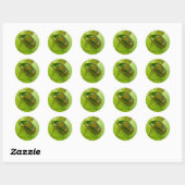 Ex libris Green June Beetle Stickers (Vel)
