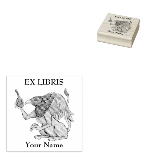 Ex Libris, Grifolin stempel (Gestempeld)