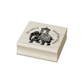 Ex Libris, Indiaas olifantenboek Rubberstempel (Stempel)