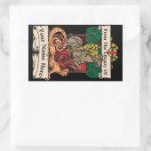  Ex Libris Knight & Dragon Label Sjabloon (Tas)