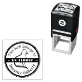 Ex Libris | Kute Cat Self-Inking Stamp Zelfinktende Stempel (In situ)