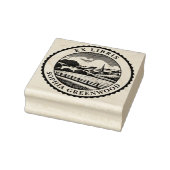 Ex Libris - Landelijk landschap 06 Rubberstempel (Stempel)