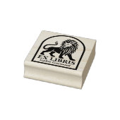 Ex Libris - Leeuw Rubberstempel (Stempel)