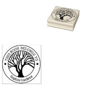 Ex Libris - Levensboom 02 Rubberstempel (Gestempeld)
