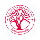 Ex Libris - Levensboom 02 Zelfinktende Stempel (Design)