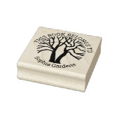 Ex Libris - Levensboom v2 Rubberstempel (Stempel)