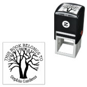 Ex Libris - Levensboom v2 Zelfinktende Stempel (In situ)