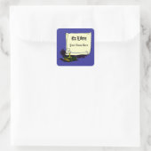Ex Libris met Boek Sticker Sjabloon (Tas)