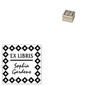 Ex Libris Moderne Stempel (Gestempeld)