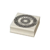 Ex Libris Mystical Star Burst v5 Rubberstempel (Stempel)