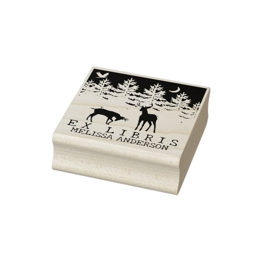 Ex Libris op maat, boerenboek Rubberstempel (Stempel)