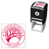 Ex Libris - Overhangende structuur Zelfinktende Stempel (In situ)