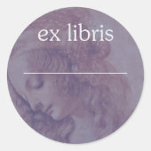 ex libris .......... ronde sticker (Voorkant)