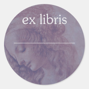 ex libris .......... ronde sticker