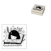 Ex-Libris Rubberstempel (Gestempeld)