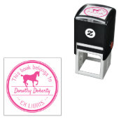 Ex libris | Schattig Paard Zelfinktende Stempel (In situ)