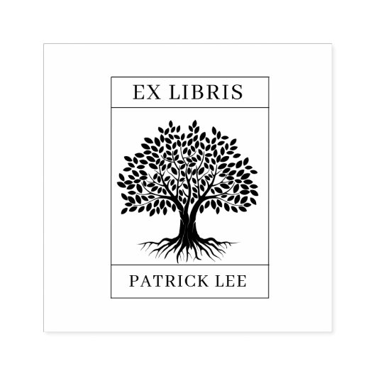 EX LIBRIS STEMPEL, Exlibris, Exlibris Stempel voor (Afrduk)