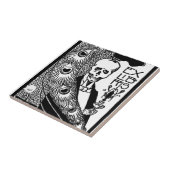 Ex Libris Tegeltje (Zijkant)