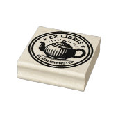 Ex Libris - Theepot Rubberstempel (Stempel)