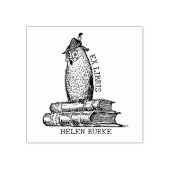 Ex Libris Uilen, Aangepaste Bibliotheek Boek Rubberstempel (Afrduk)