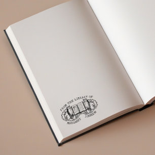  ex libris uilen uit de bibliotheek van rubberstempel