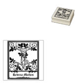 Ex libris voor Klaas Groesbeek en Paul Nijhoff Rubberstempel (Gestempeld)