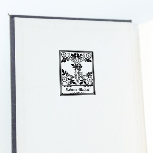 Ex libris voor Klaas Groesbeek en Paul Nijhoff Rubberstempel