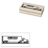 Ex Libris - Vrachtwagen Rubberstempel (Gestempeld)