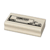 Ex Libris - Vrachtwagen Rubberstempel (Stempel)