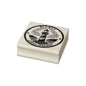 Ex Libris - Vuurtoren 02 Rubberstempel (Stempel)