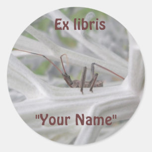 Ex librisReduviid Peking Stickers