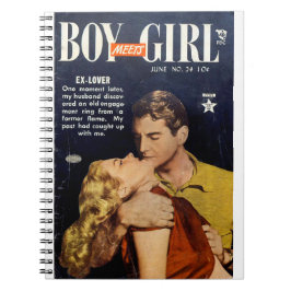 Ex Lover - Romance Comic Book - Retro Comics Notitieboek