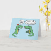 Ex-man - Wenskaart Kaart (Gele Bloem)