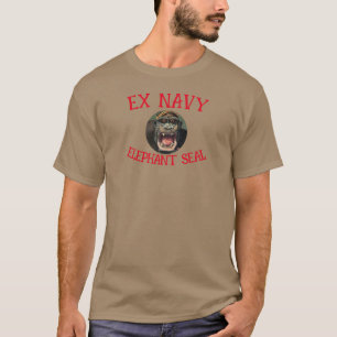 Ex-marine olifantzeehond HG T-shirt