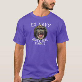 Ex-marine Zeefok TEAM 6 Feest Familie HG T-shirt