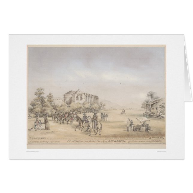 Ex-missie... van San Gabriel (1318) (Voorkant Horizontaal)