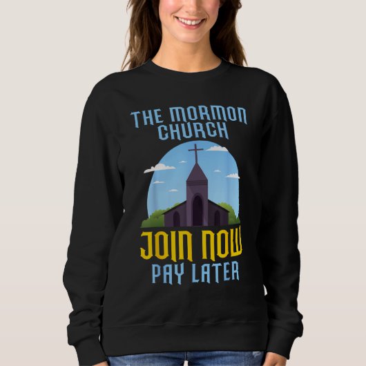 Ex Mormon Postmormon Antimormon Mormon Church Join Trui (Voorkant)