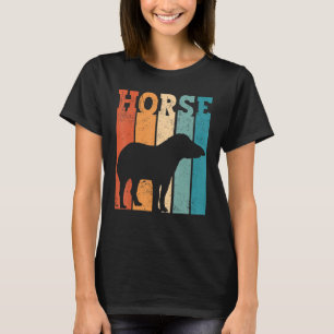 Ex Mormon Tapir Paard LDS Retro Exmo Paard_2 T-shirt