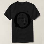 Ex nihilo nihil fit black t-shirt (Design voorkant)