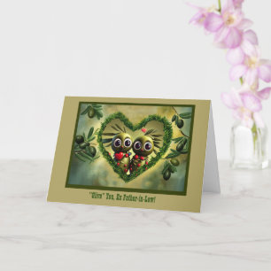 Ex vader in de wet Happy Fathers Day Schattige met Kaart