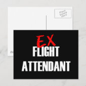 EX-VLIEGAANWEZIG DARK BRIEFKAART (Voorkant / Achterkant)