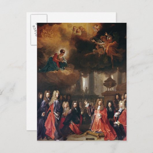 Ex-Voto, 1696 Briefkaart (Voorkant / Achterkant)