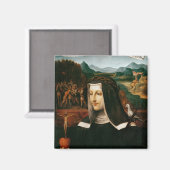 Ex Voto gewijd aan St. Catherine van Siena Magneet (Voorkant / Achterkant)