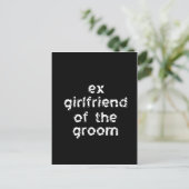 Ex-Vriendin van de Groom Briefkaart (Staand voorkant)