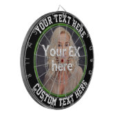 Ex vriendin vrouw vriendje uiteenvalt stress relie dartbord (Voorkant Links)