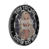 Ex vriendin vrouw vriendje uiteenvalt stress relie dartbord (Voorkant Links)