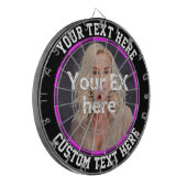 Ex vriendin vrouw vriendje uiteenvalt stress relie dartbord (Voorkant Links)