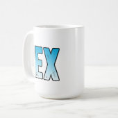 ex vrouw ex man koffiemok (Voorkant links)